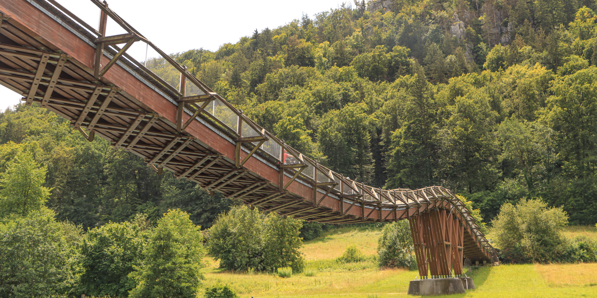 Holzbrücke Tatzlwurm in Essing 